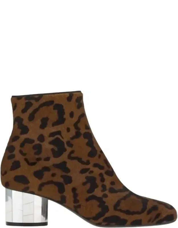 Mirrored Heel Ankle Boots