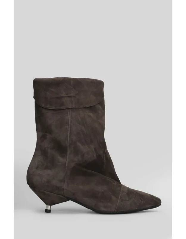 Miriam Low Heel Ankle Boots