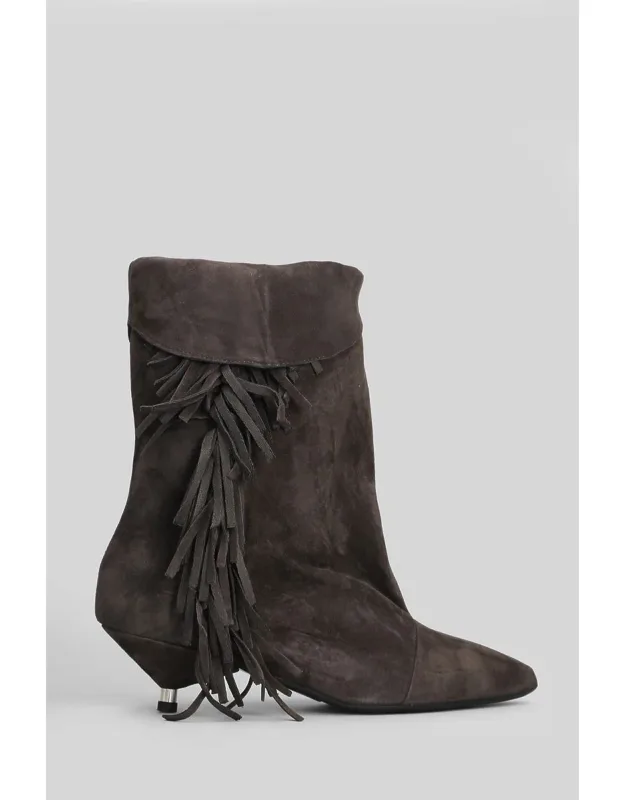 Ariana Low Heels Ankle Boots