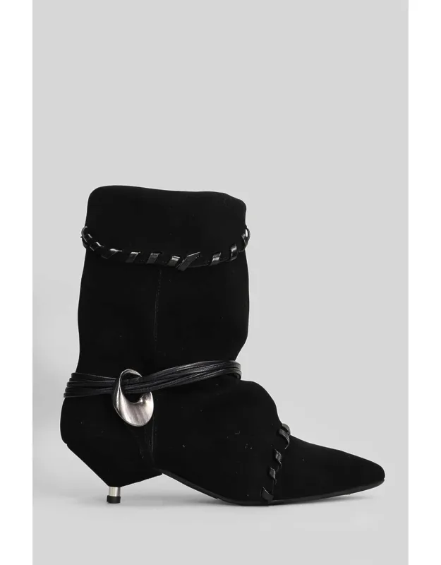 Ariel Low Heels Ankle Boots