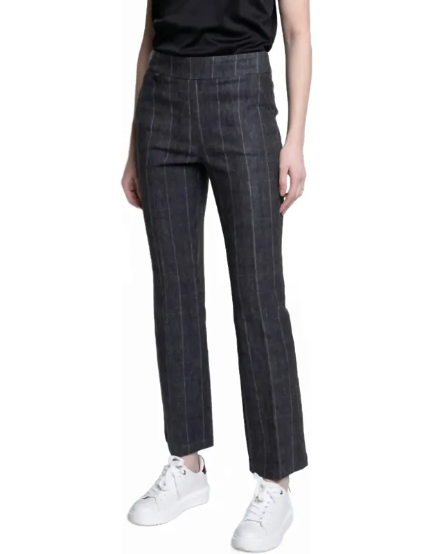 Pull On Straight Leg Trousers