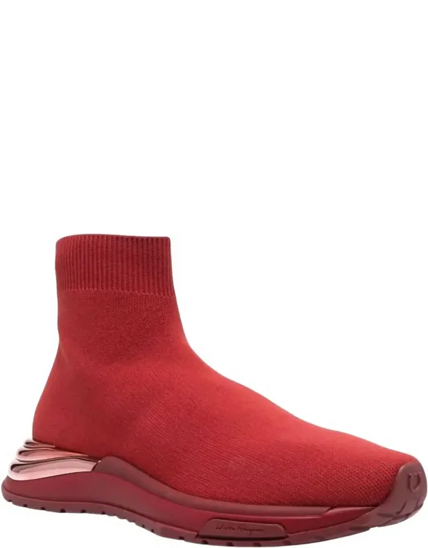 Knitted High-top Sock Sneakers