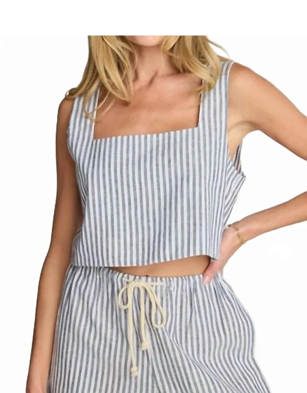 Dahlia Linen Tank Top