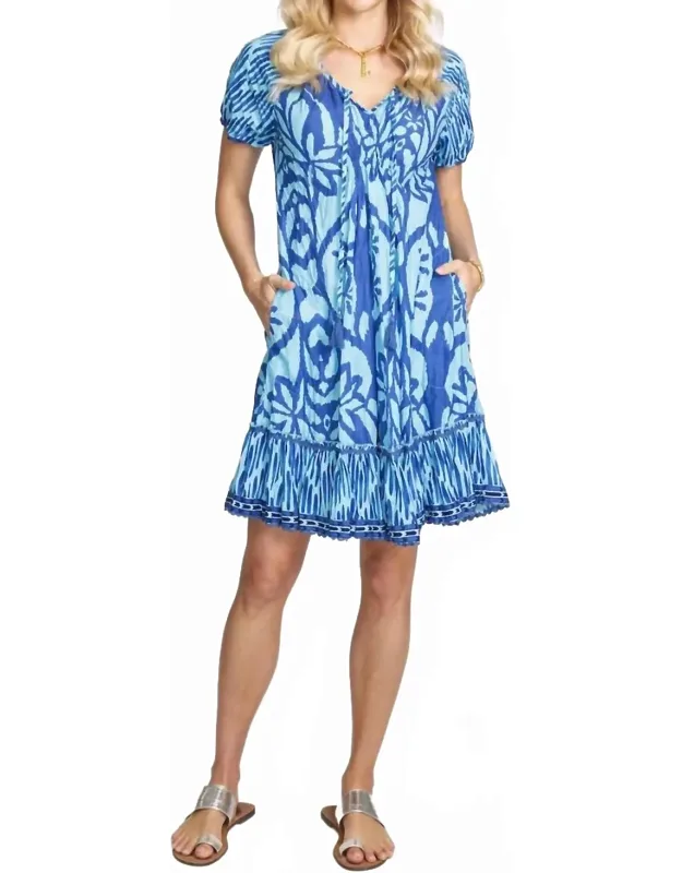 Sorrento Shirred Dress