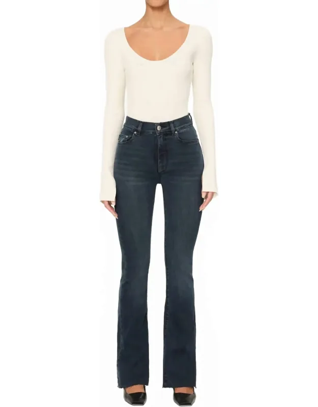 Bridget Bootcut Jeans With Instasculpt Technology And High-rise Waist