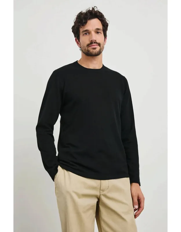 Cotton Cashmere Long Sleeve Tee