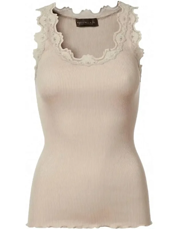 Top With Lace Trim