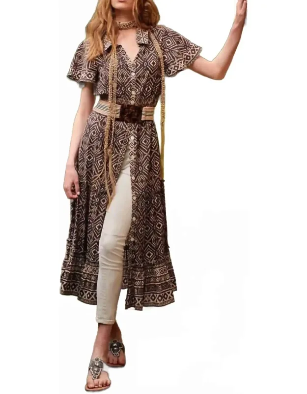Aztec Maxi Dress