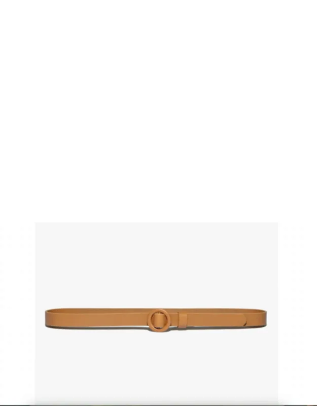 Leather Circle Belt