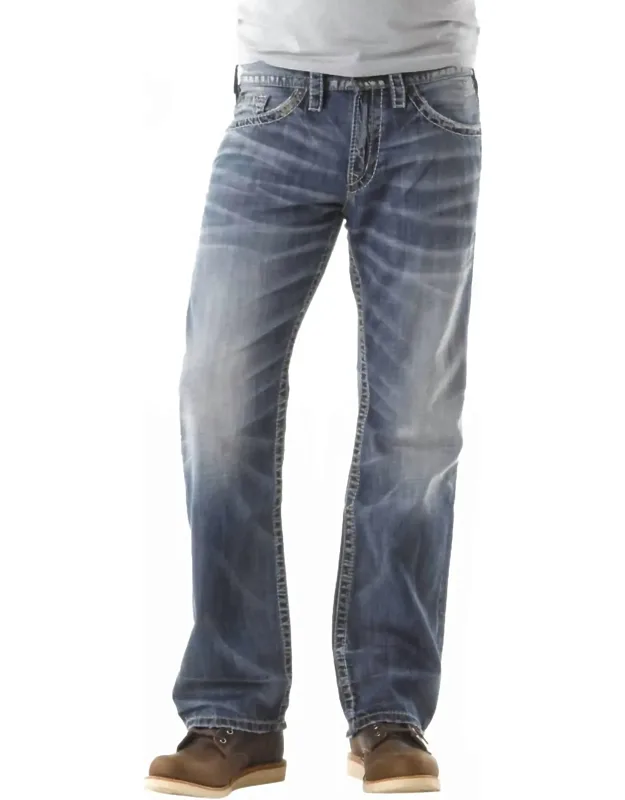 Relaxed Fit Straight Leg Jeans
