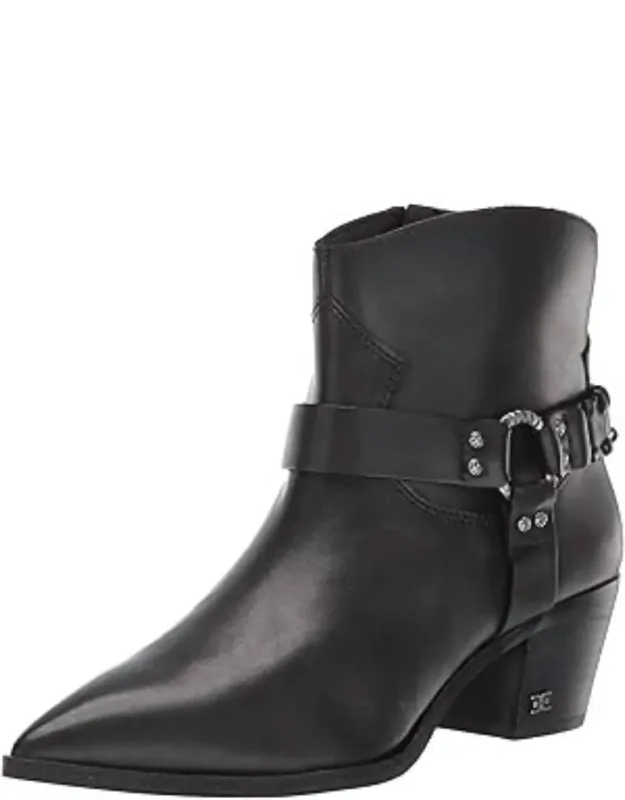 Riker Vaquero Saddle Leather Ankle Boots