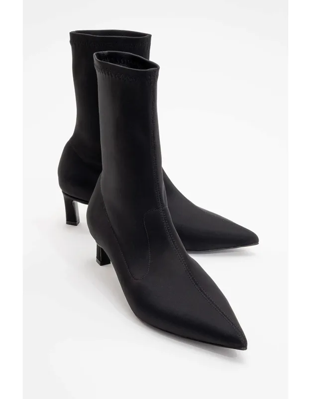 Pointed Toe Stiletto Boot