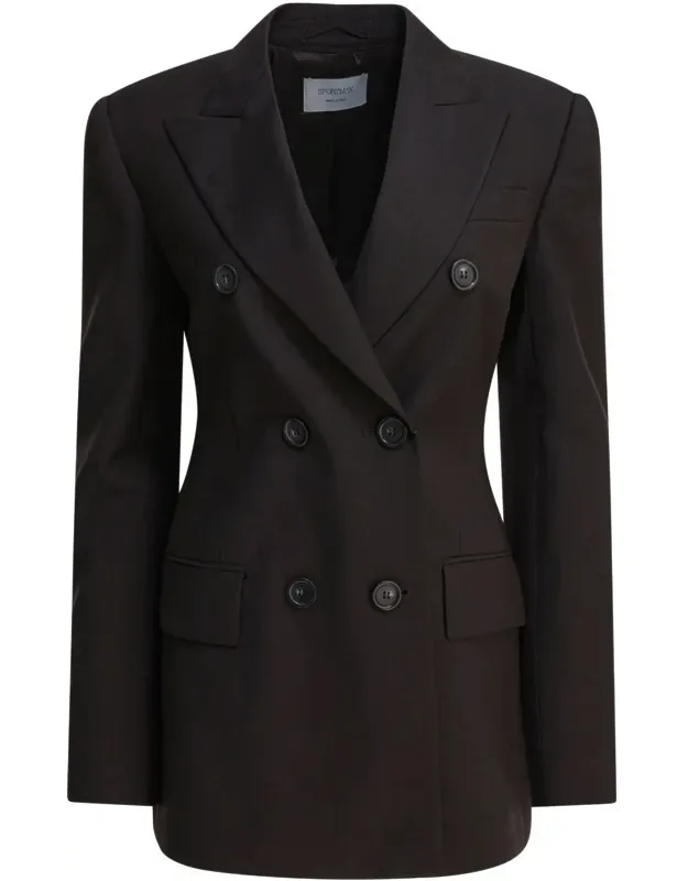 Double-breasted Wool Blazer