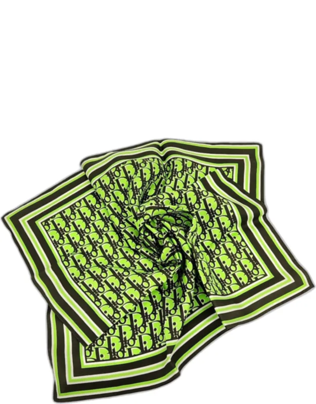 Silk Scarf And Scarf Ring