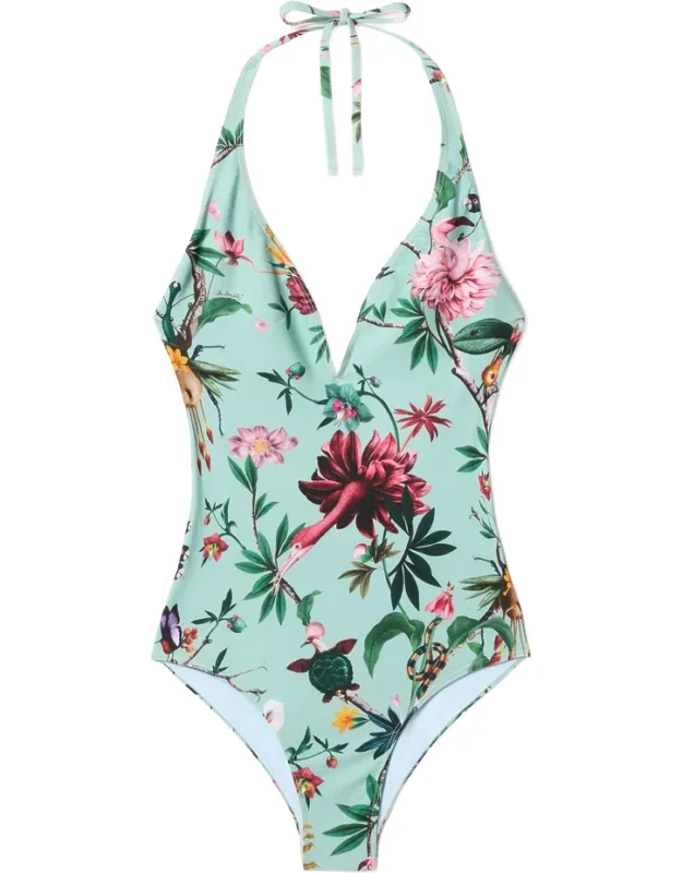 Floral-print Swimsuit