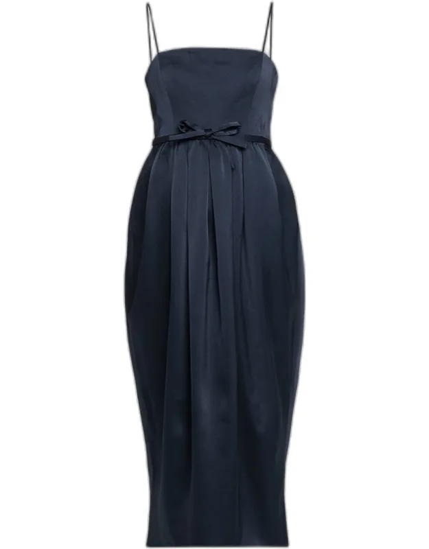 Satin Bow Dress