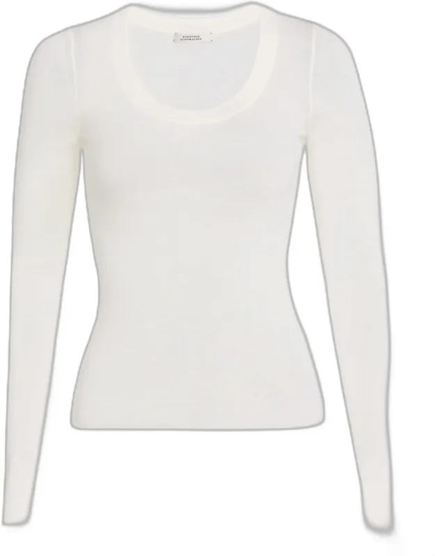 Urban Merino Scoop-neck Wool Pullover