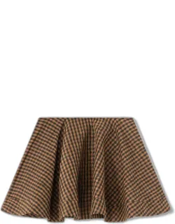 Mini Check Skirt