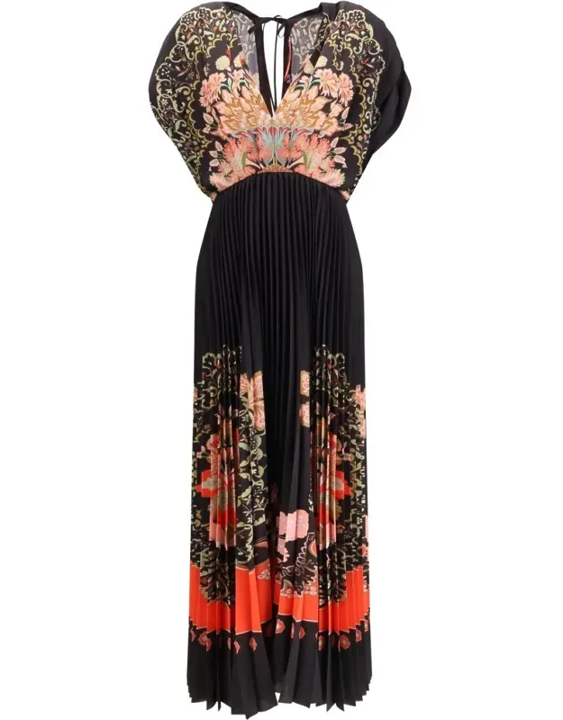 The Accordion Dress - Lightweight Technical Crepe De Chine With Precise Pleats And Fluid Movement