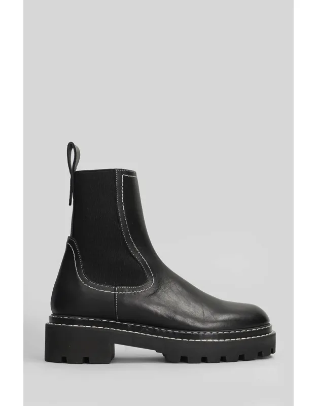 Asiago Low Heel Ankle Boots