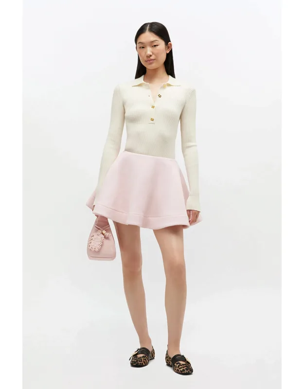 Peacoat Wool Circle Skirt