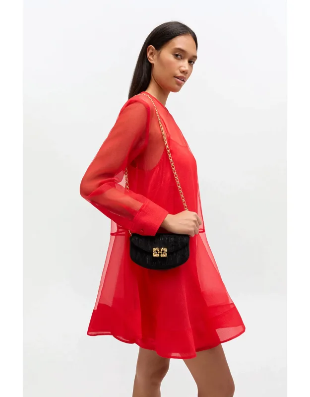 Lulu Wallet On Chain In Velvet Moire