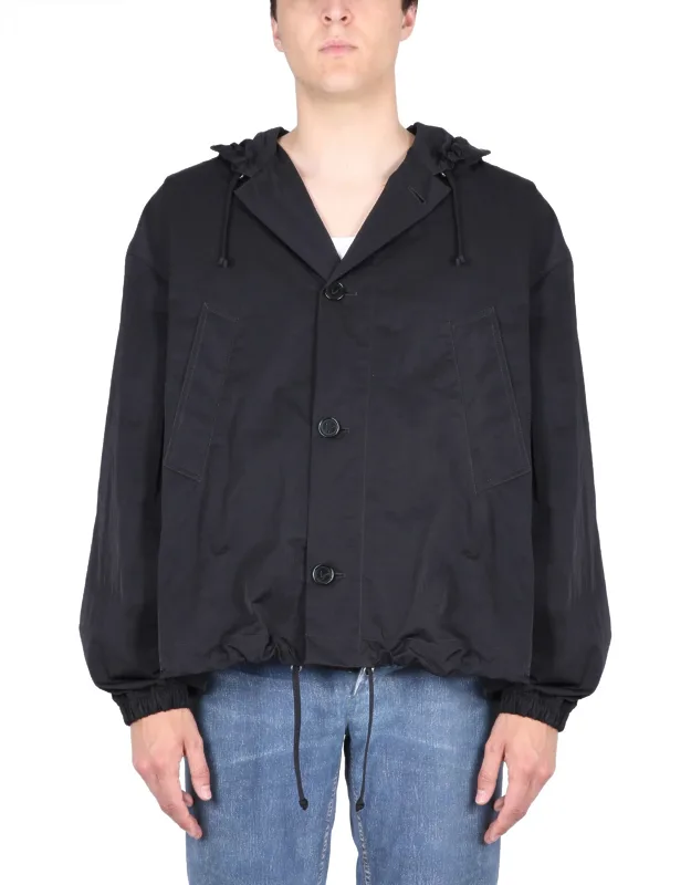 Jacket With Pouch