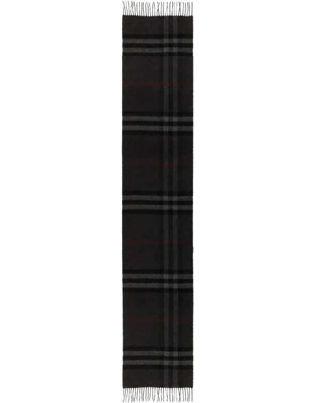 Cashmere Check Scarf