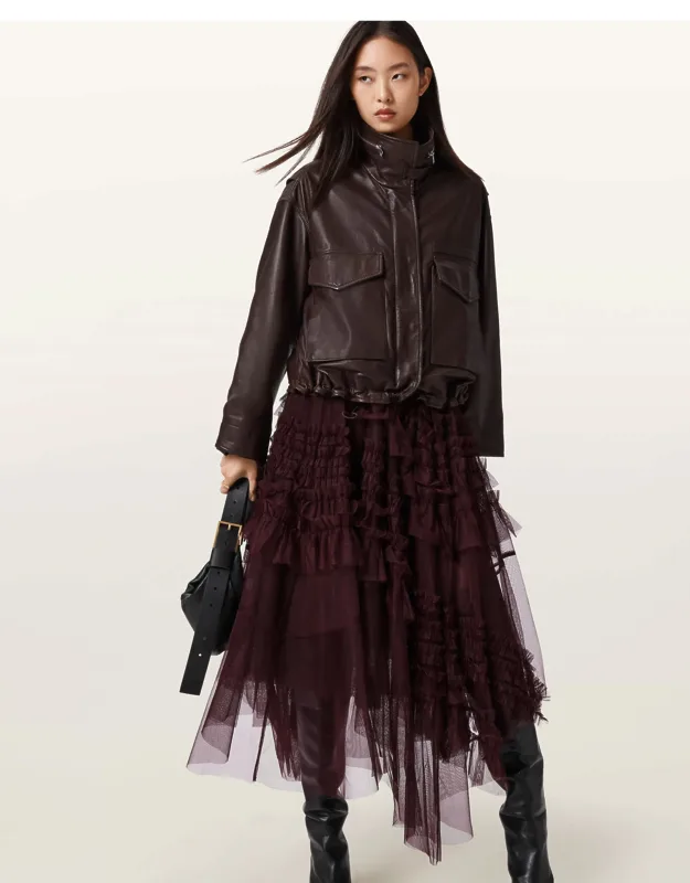 Tulle Maxi Skirt