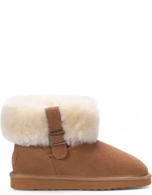 Suede Ankle Booties