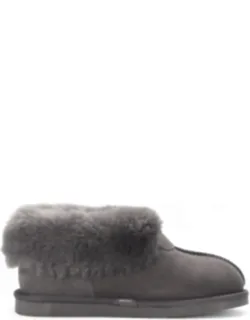 Sheepskin Suede Comfort Slip-on Slippers