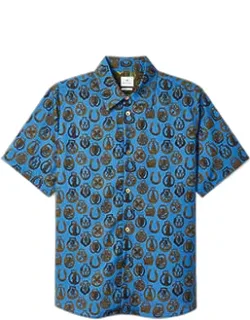 Casual-fit 'lucky Charm' Print Shirt