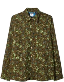 Lyocell 'lucky Charm' Print Shirt