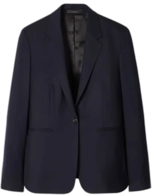 A Suit To Travel In - One-button Wool Blazer