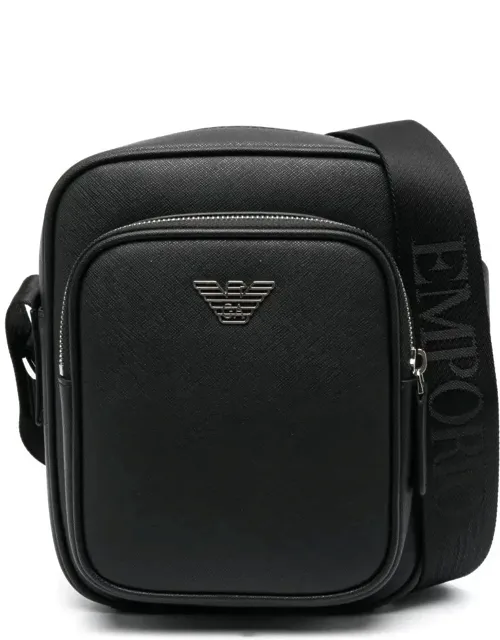 Bag Calf Leather, Logo Plaque