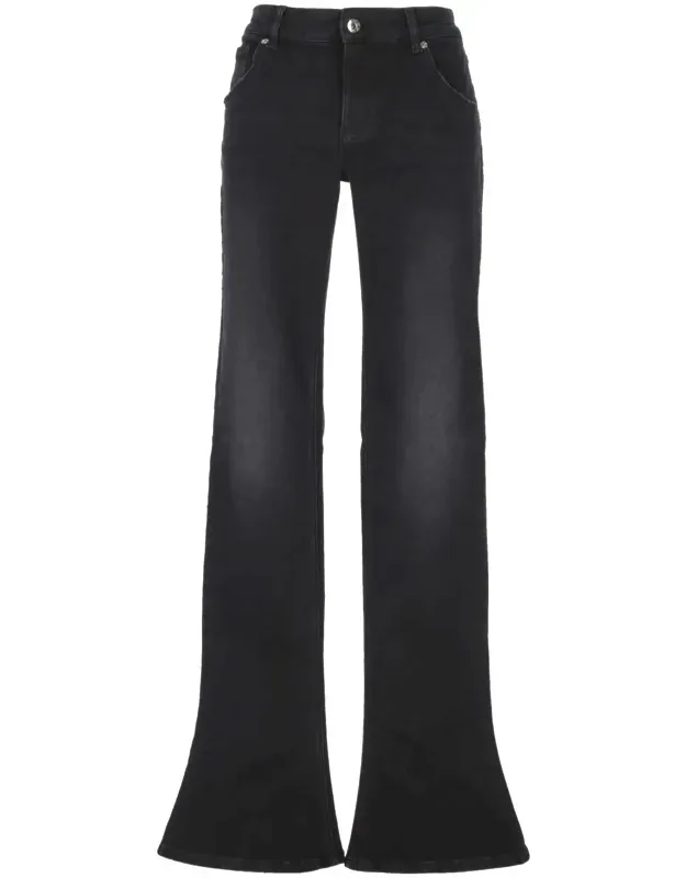 _blumarine Jeans Flared Hem_