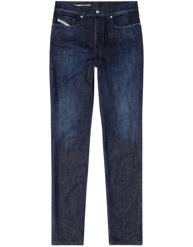 Diesel Jeans With Button Fastening And Five-pocket Style