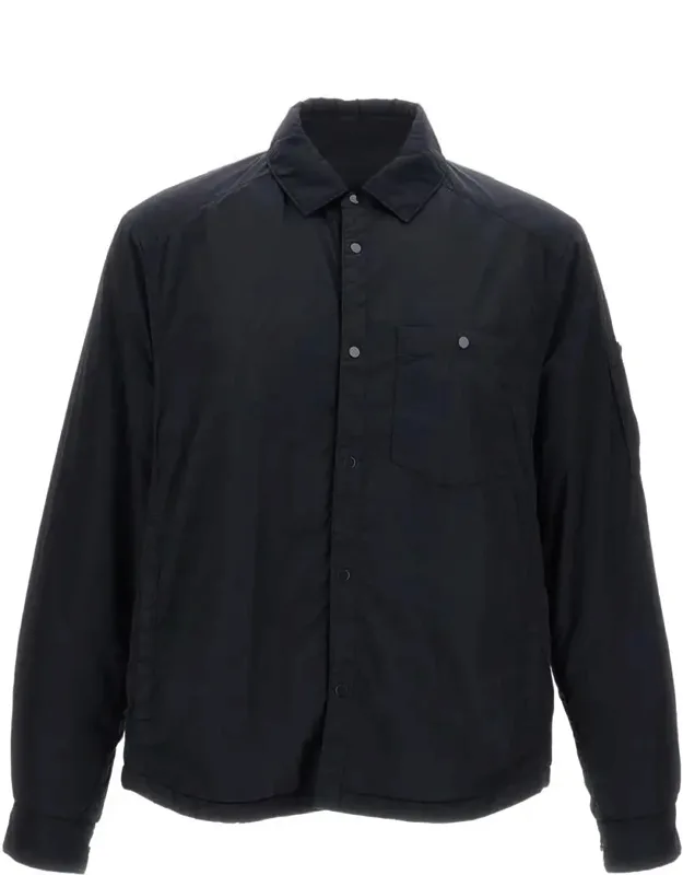 Jacket With Button-front Closure And Classic Fit