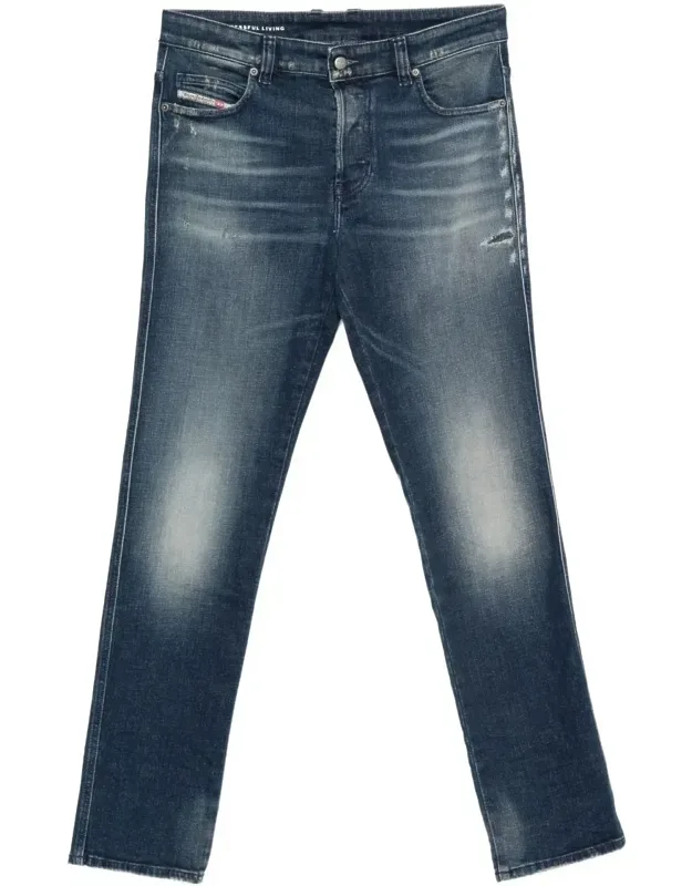Jeans Five-pocket Style Button Fly