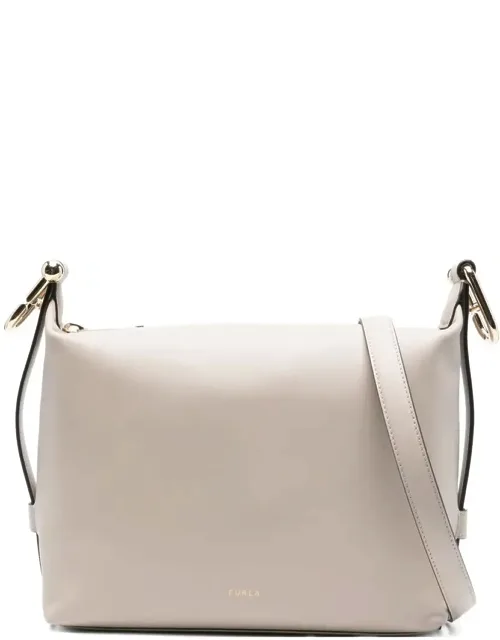 Bag With Top Zip Fastening And Shoulder Strap