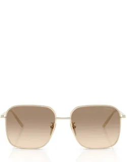Prada Eyewear Sunglasses Gold Metal Italy
