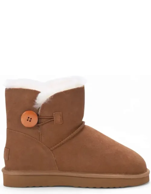 Sheepskin Suede Winter Slip-ons