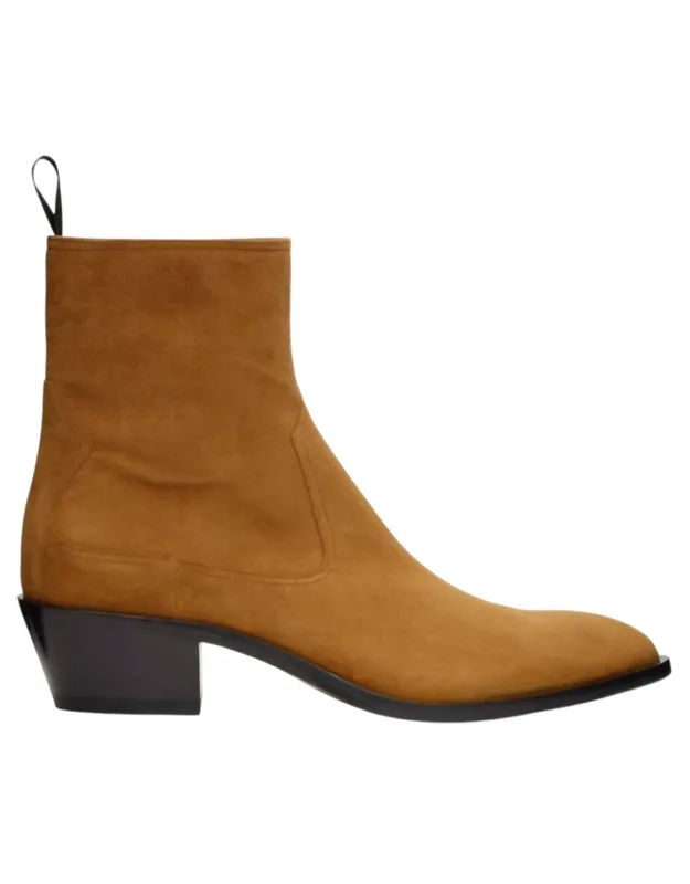 Gaiman Suede Leather Boots