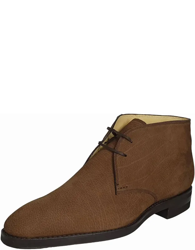 Skiligny Grained Calf Leather Desert Boots