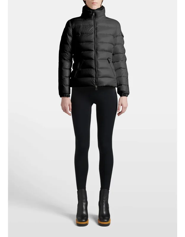 Badyf Puffer Coat With Removable Hood And Two-way Zipper