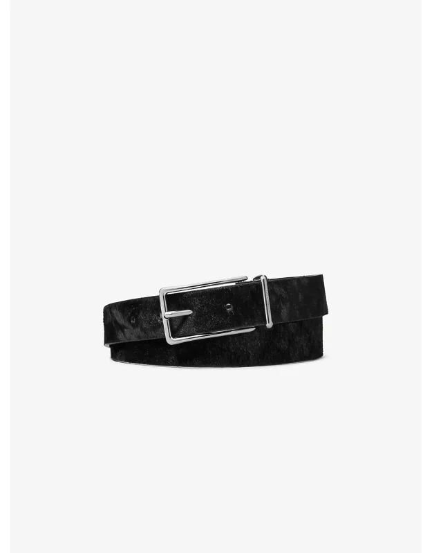 Calf Hair Belt