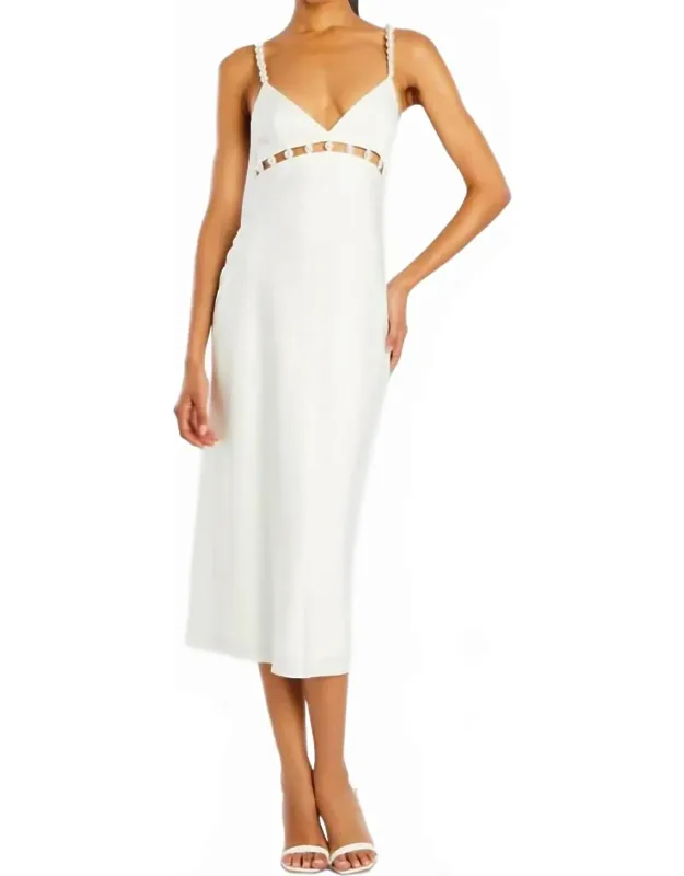 Elodie Pearl Midi Dress