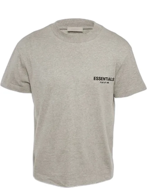 Cotton Knit Crewneck T-shirt