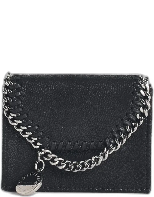 Falabella Tri Fold Wallet In Shaggy Deer