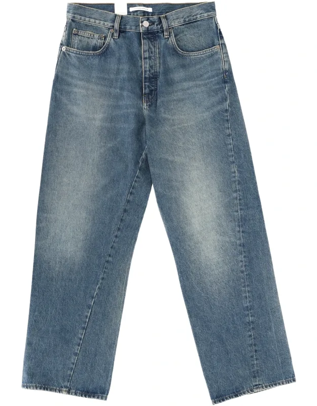 "wide Twist Jeans Made In Tunisia"